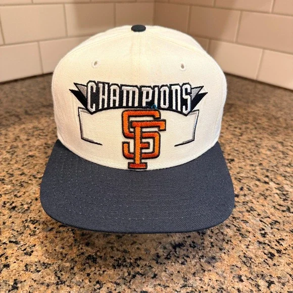 Vtg 90s San Francisco Giants New Era Pro Model Snapback Hat Made in US Deadstock
