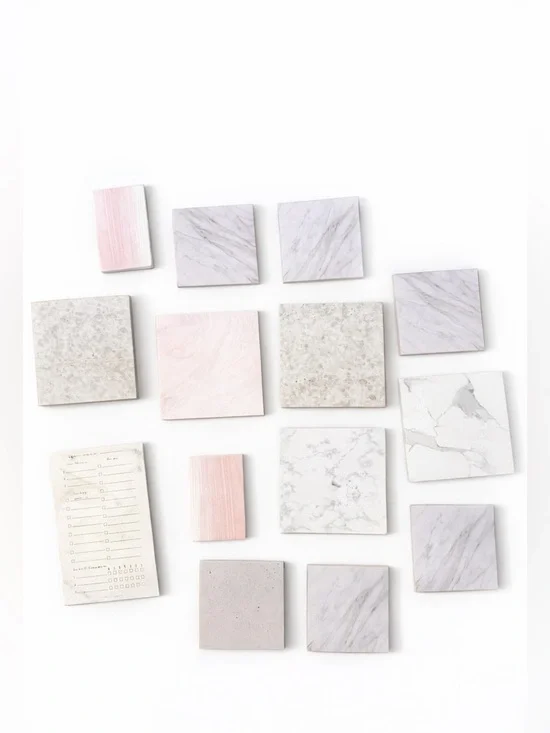Marble Style Post It Bundle