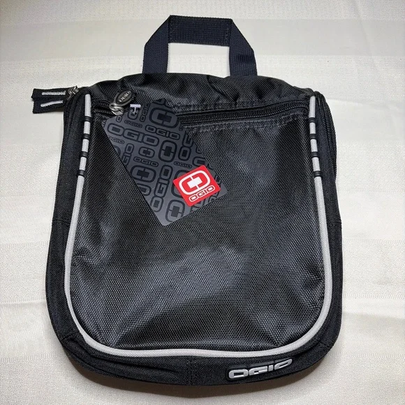 NWT, Ogio, Travel Toiletries Bag, Black 9 x 10
