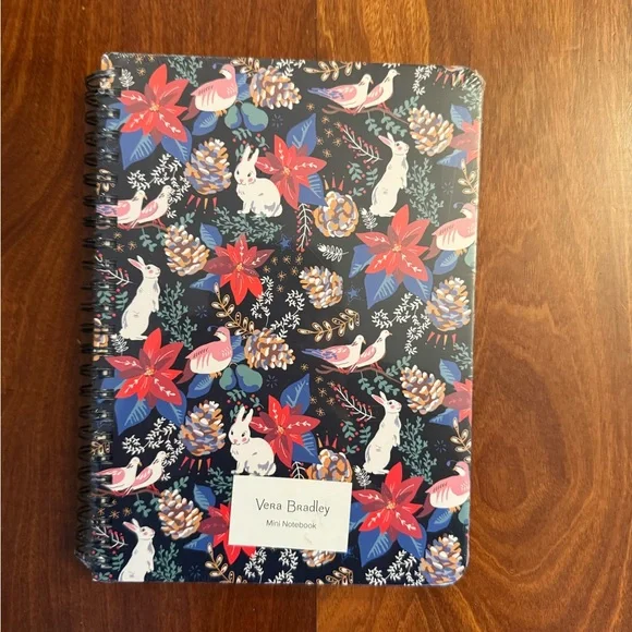Vera Bradley Winter Forest Mini Notebook
