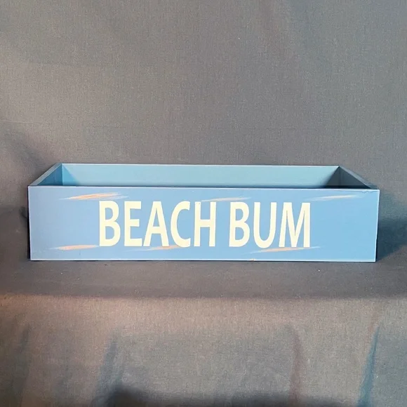 COPY - Beach Bum Toilet Topper Tray