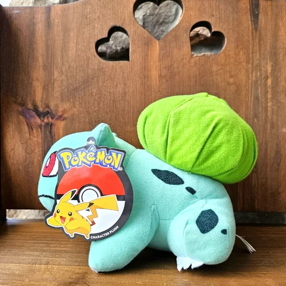 Pokémon Bulbasaur Plush 8” NWT Licensed Toy Factory Stuffed Animal