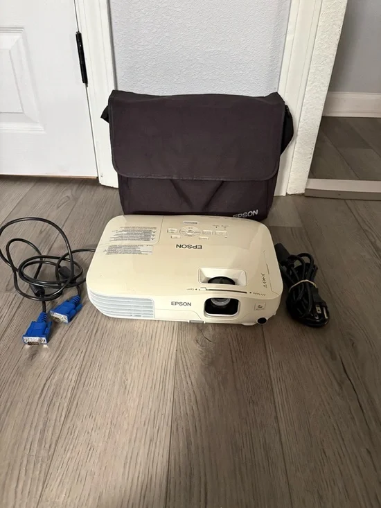 Epson White LCD Projector