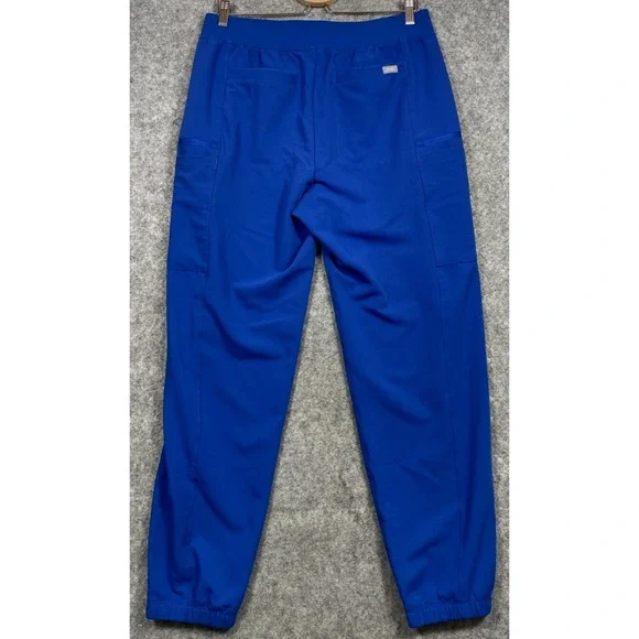 Figs Weston Jogger Scrub Pants Winning Blue Large New