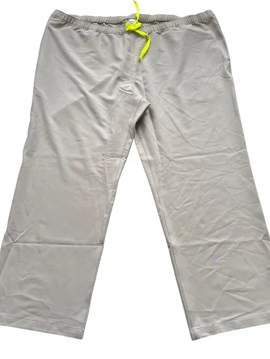 Figs Scrub pants Pisco Basic mens 5XL R khaki beige drawstring elastic waist