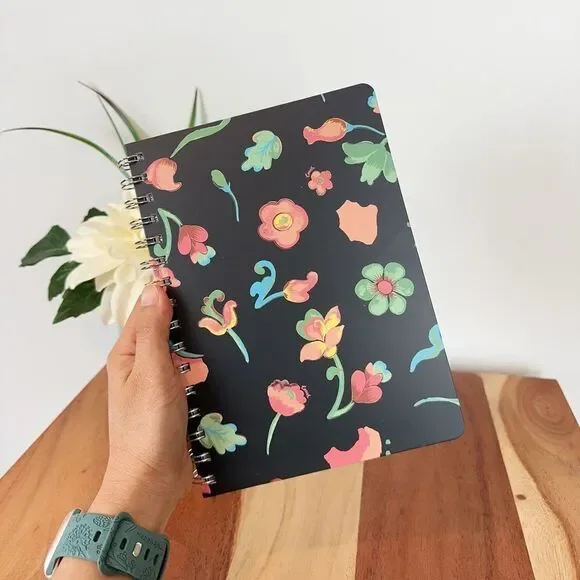NWT Coach Spiral Notebook‎ With Dreamy Land Floral Print