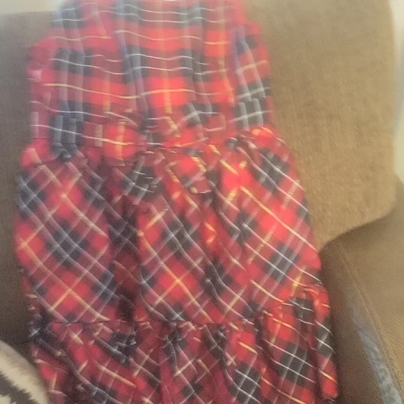 The Children's Place Red and Blue Halter Sundress