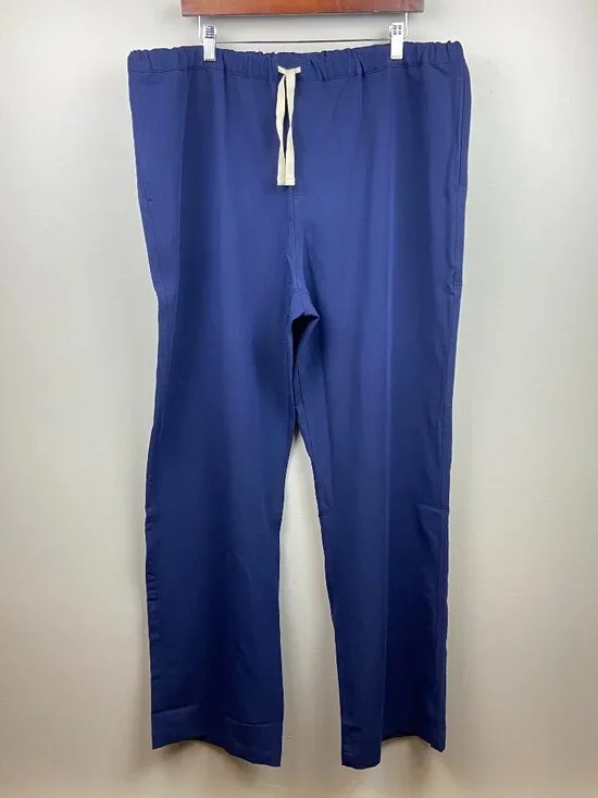 FIGS Mens Techincal Collection Navy Blue Srub Pants XXL Style Pisco Style FM4500