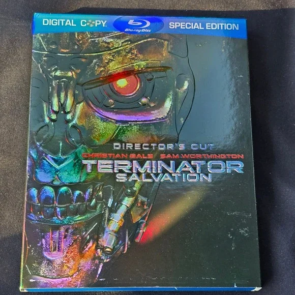 Terminator Salvation Blu-ray Director's Cut Special Edition Christian Bale McG