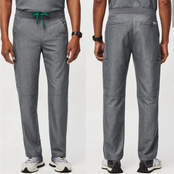 Figs‎ Mens Axim Cargo Scrub Pants Graphite XS NWT