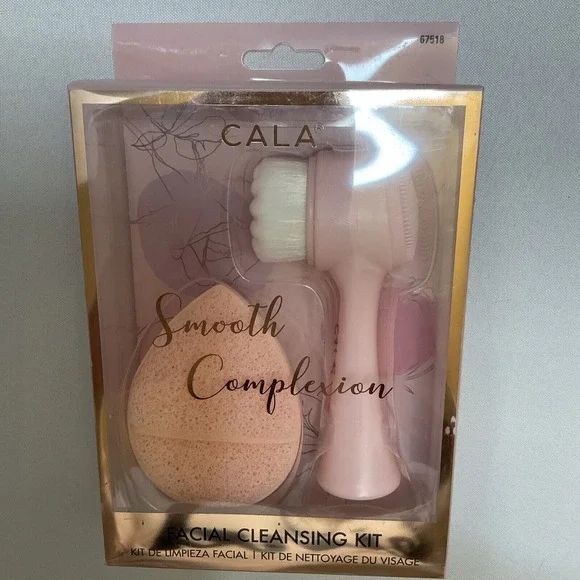 Cala Smooth Complexion Facial Cleansing Kit.‎ Dual Action Facial Cleansing Brush