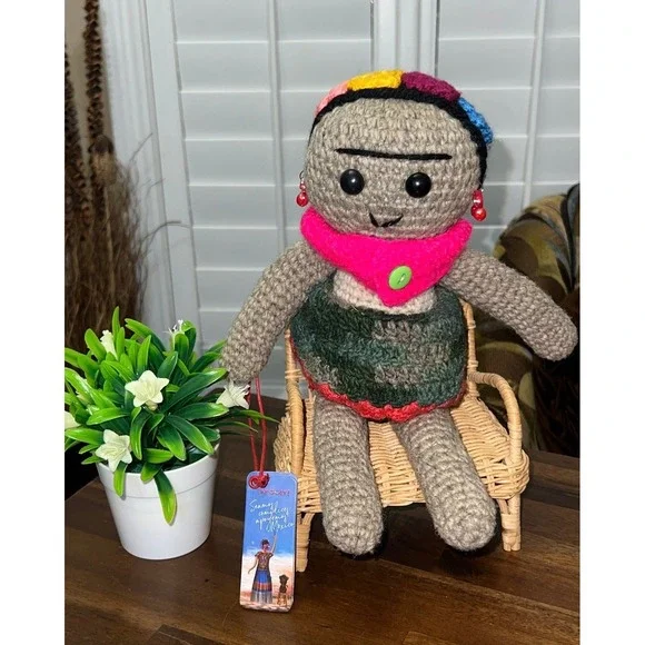 Frida Kahlo crochet Doll Stuffed Toy