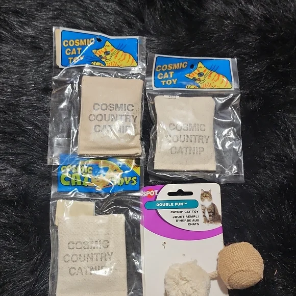 Cosmic Catnip Toy Set & Double Fun Catnip toy