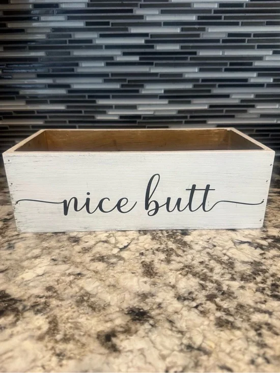 “Nice Butt” Bathroom Storage Toilet Paper Holder