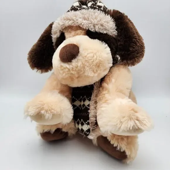 Hugfun Puppy Dog Plush 12