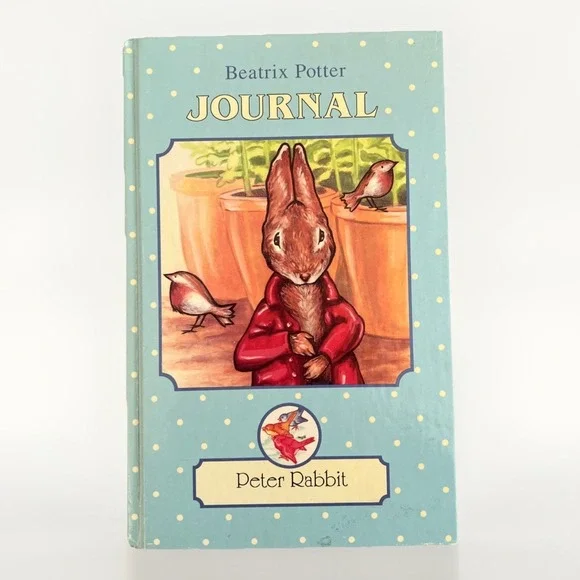 Beatrix Potter Peter Rabbit Hardcover Journal Landoll's 1995 Lined Pages Vintage