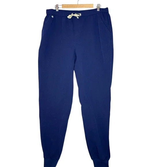 FIGS Technical Collection Mens Tansen Jogger Scrub Pants XXL Tall Blue Medical