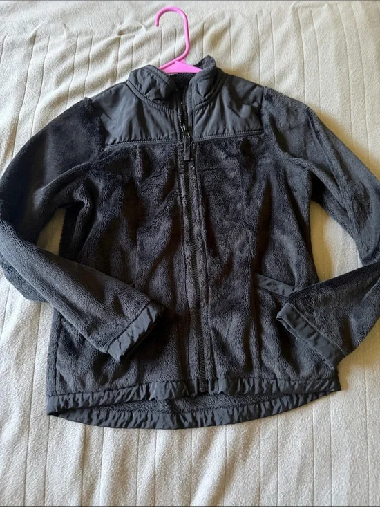 The Children's Place Black Girls' Fleece Jacket