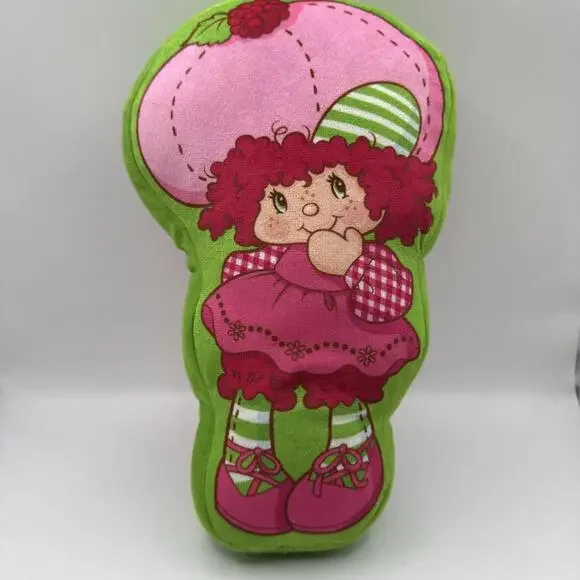 EUC Raspberry Tart Strawberry Shortcake Mini Pillow