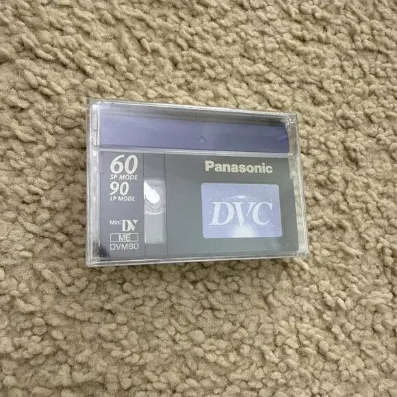 Panasonic MiniDV DVC 60/90 Digital Video Cassette – New Sealed SP/LP