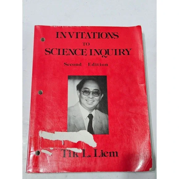 Invitations to Science Inquiry Second Edition Tik L Liem Science Education Book
