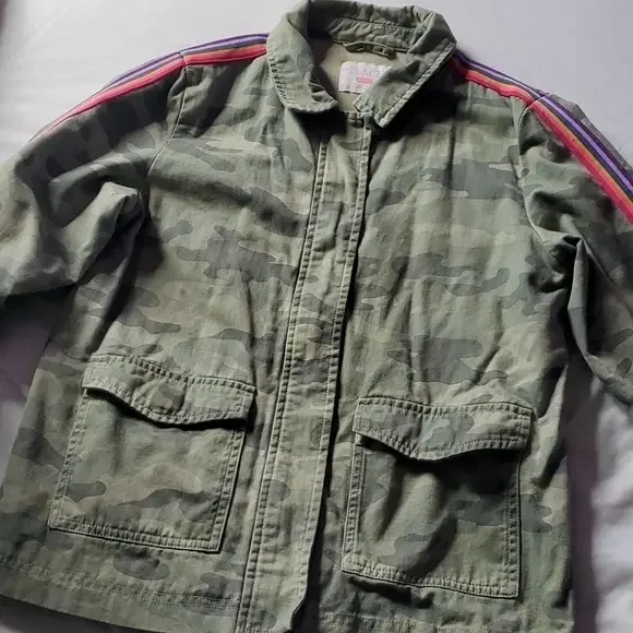 The children's place Army jacket rainbow‎ 🌈