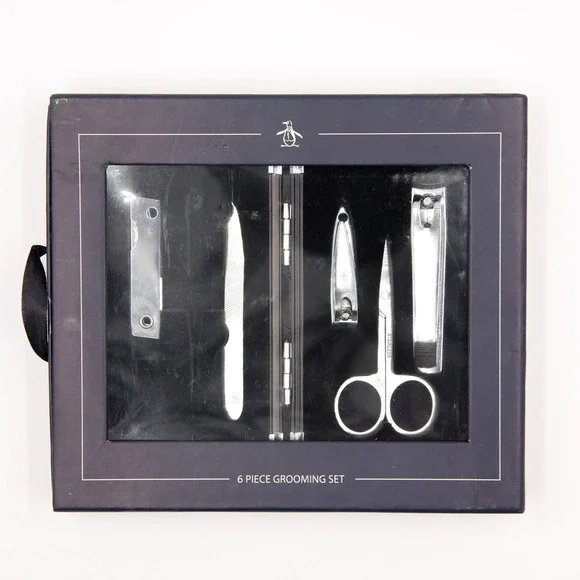 Original Penguin - 6 Piece Mens Grooming Set -‎ Missing Tweezers