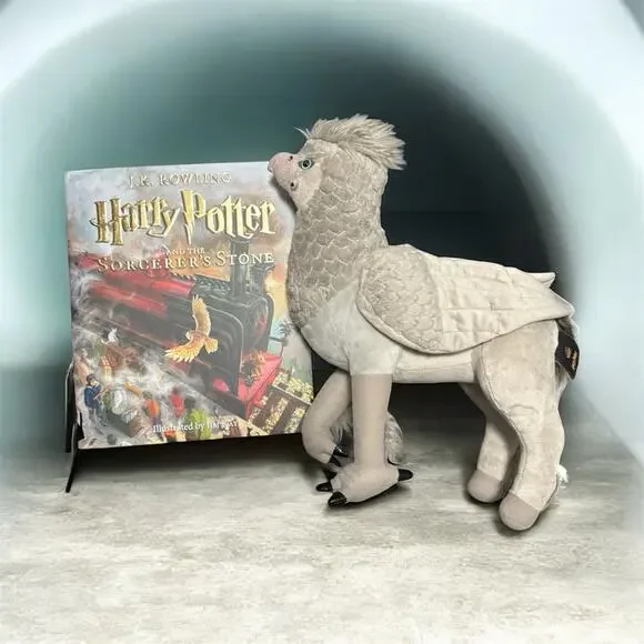 Harry Potter And The Sorcerer’s Stone Book Buckbeak the Hippogriff Plush Animal