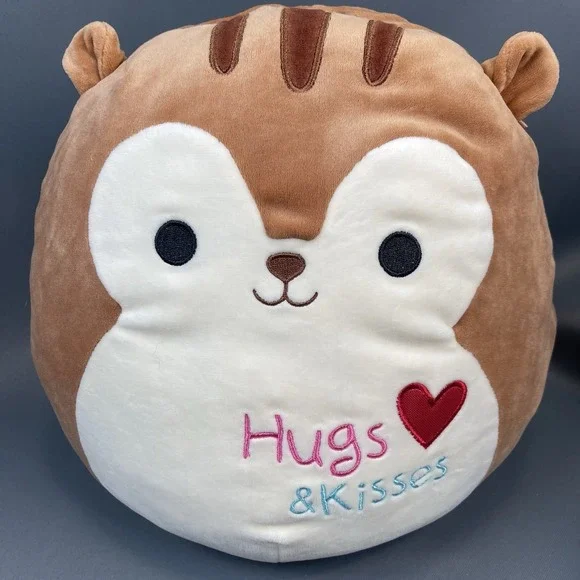 SQUISHMALLOW Nic Valentine Squad Squirrel Plush 12