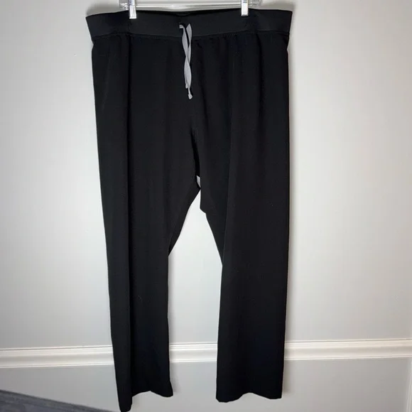 Figs Technical Collection XXL Black Scrubs Pants