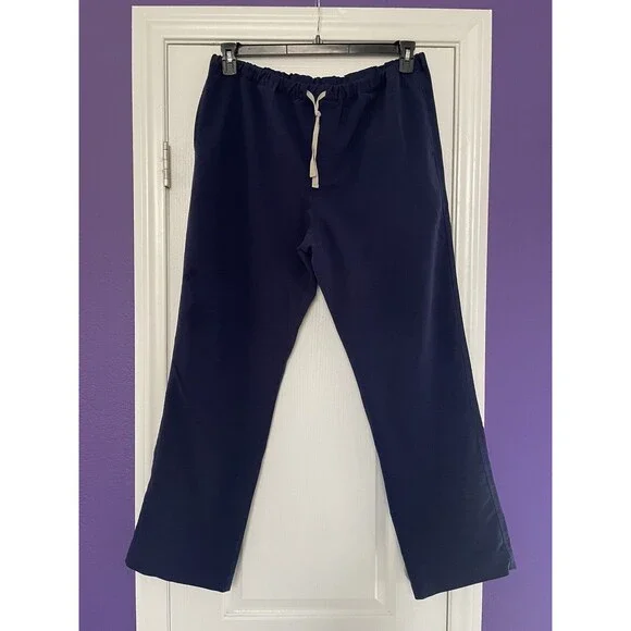 FIGS Pisco Basic Scrub Pants Navy Blue FM4500 Size XL