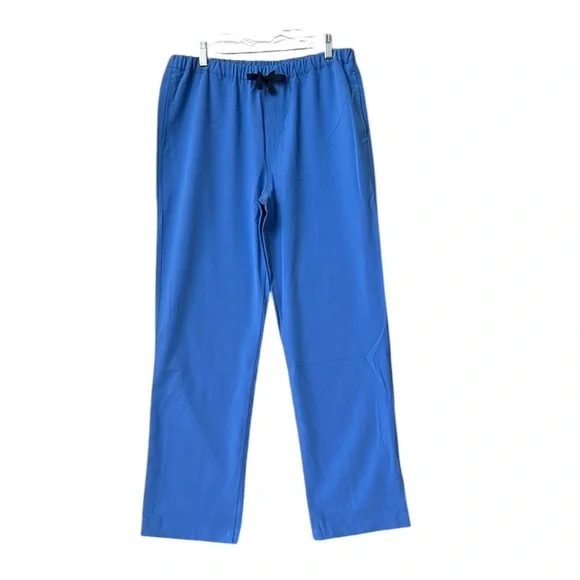 NWT Figs Men’s Pisco Basic Scrub Pants Technical Collection w/Pockets‎ Blue M