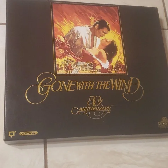 Gone With The Wind 50th Anniversay VHS Movie Box Set