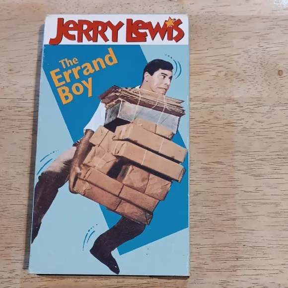 2/$8 Jerry Lewis The Errand Boy VHS