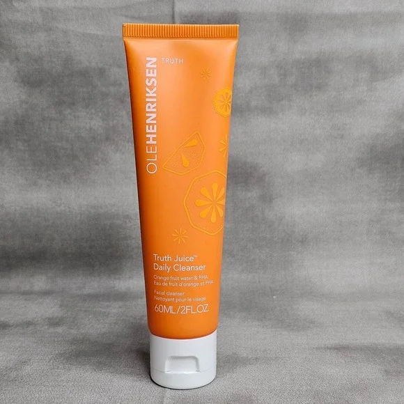 OLE HENRIKSEN Truth Juice Daily‎ Facial Cleanser w/Orange Water-2oz-NEW & SEALED