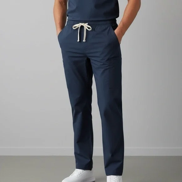 FIGS PISCO Men’s Basic Straight Leg Scrub Pants Navy Technical FIONx