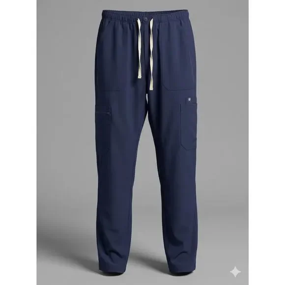 Figs Mens L Career Medical RN Minimalist FIONx Technical Cairo Cargo Scrub Pants