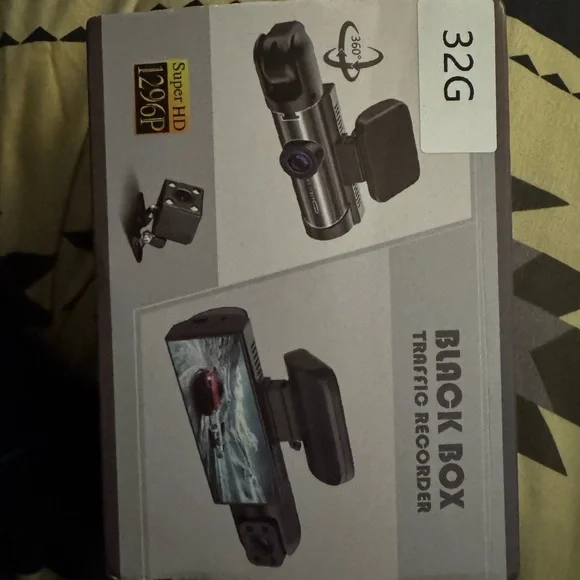 Black Box Traffic Recorder Dash Cam in Black