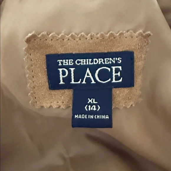 The Children’s Place 100% Sueded Leather Jacket