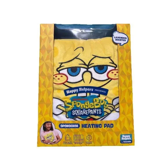 Spongebob Squarepants KIDS Microwaveable Heating Pad/Bed Buddy New Open Box