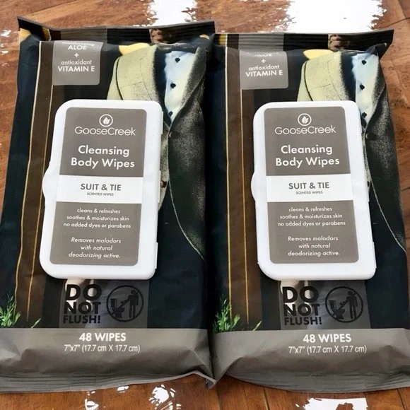 🆕(MEN) Suit and Tie Body Wipes
