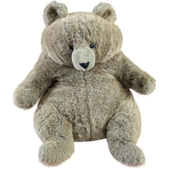 Vintage Dan-Dee Jumbo Brown Teddy Bear Plush 26