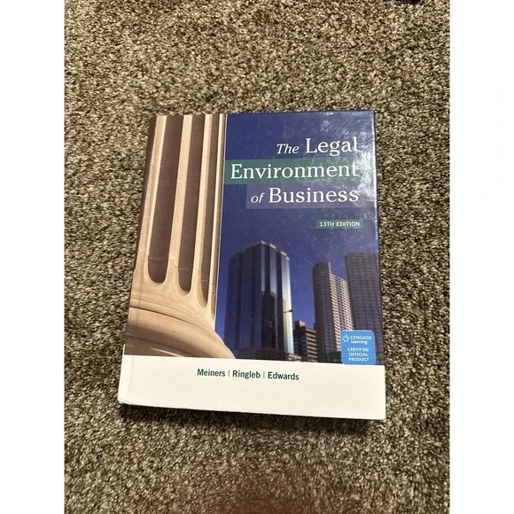 The legal Environment‎ of business 13th edition