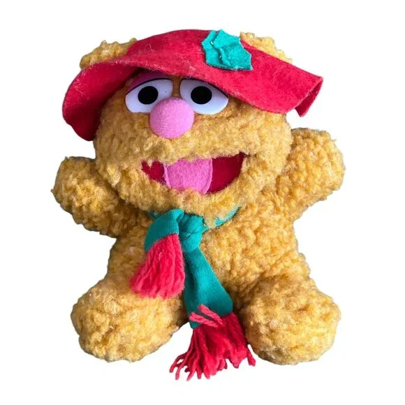 Jim Henson Muppet Baby Fozzie Bear McDonalds 1988 Plush Stuffed Animal VTG