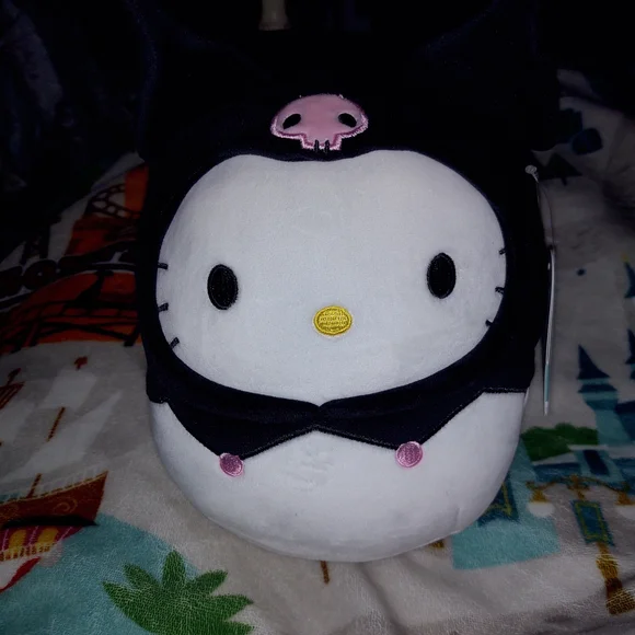 Squishmallows Hello Kitty in a Kuromi Hoodie 8