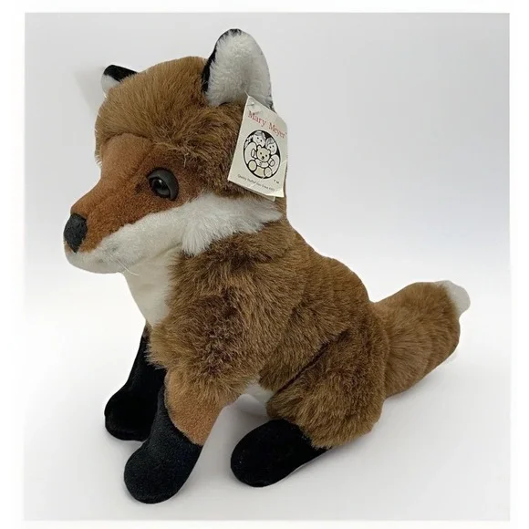 Vintage Mary Meyer Red Flannigan Fox Plush Stuffed Forest Woodland 14
