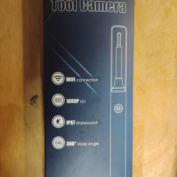 WiFi 1080P HD Tool Camera - Black