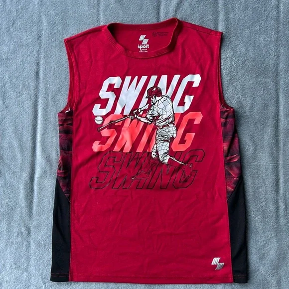 The Children’s Place Boys Graphic Front Athletic Tank Top Size‎ XL/14