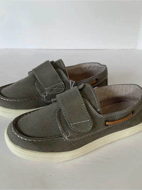 The Children’s Place Slip On Boat Shoes Grey 3 Youth