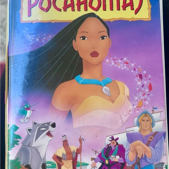 Disney Pocahontas VHS movie